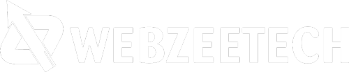 Webzeetech logo white